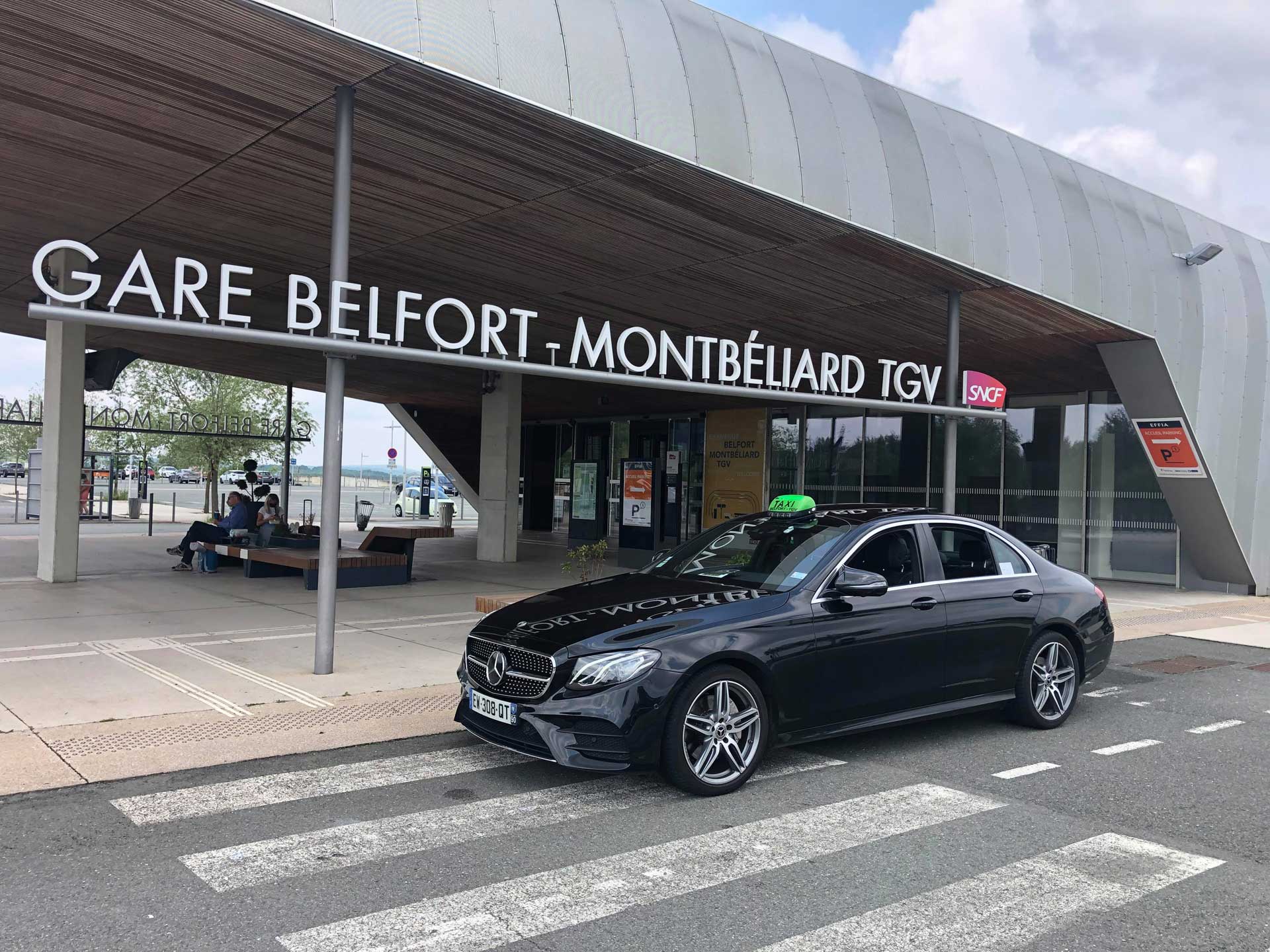 Taxi VTC à la Gare TGV de Belfort-Montbéliard